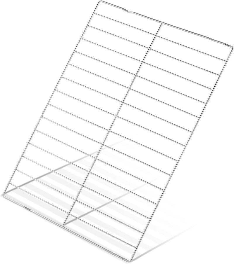 atgestore Upgraded WB48X20249 Oven Rack Replacement Parts for GE Stove Oven Parts, 23.7" x 16" Rack-flat for GE Range Oven Parts 304 Stainless Steel Oven Wire Rack Hotpoint Stove Parts Oven Rack 1 Pcs - Image 1
